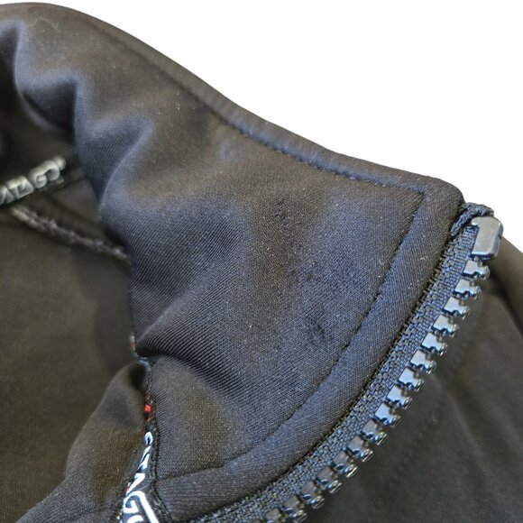 Catago Quilted Equestrian Black Riding Jacket Women's Large - Picture 10 of 16